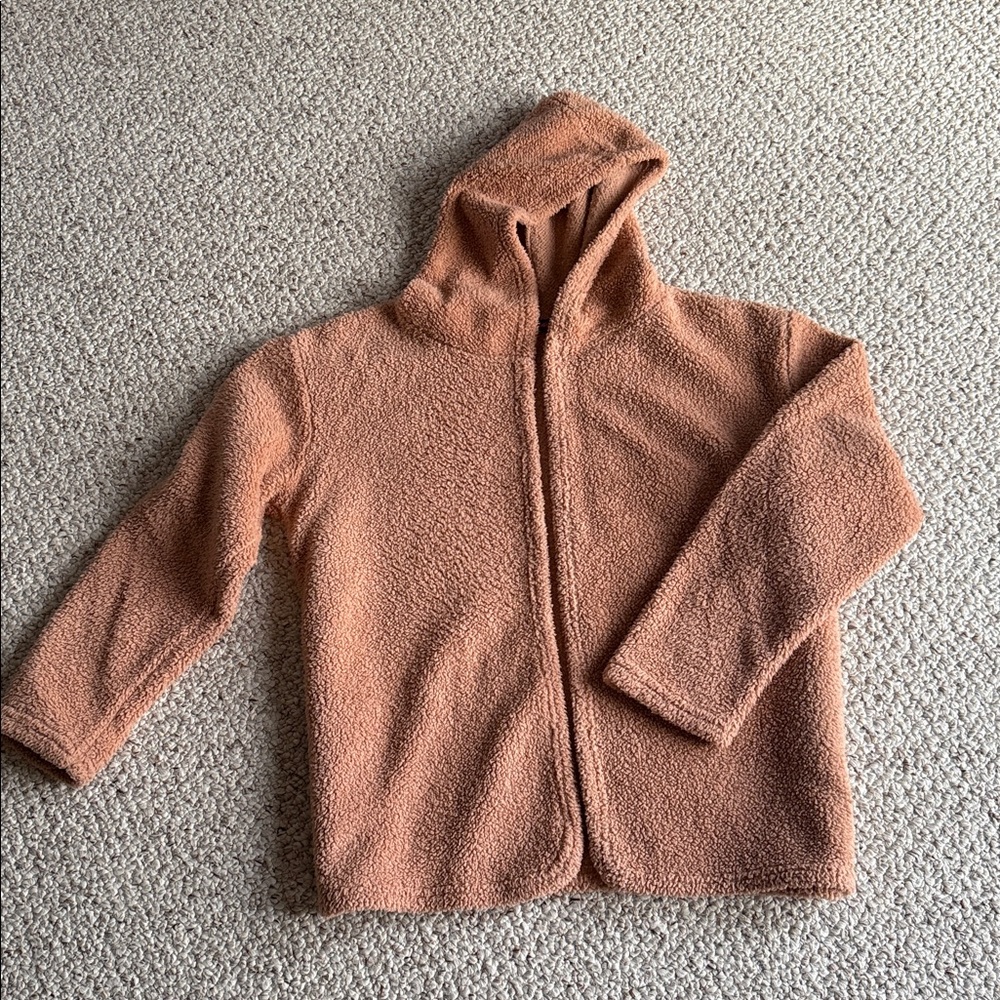 Cognac Women’s Open Hoodie Style Sweater M
